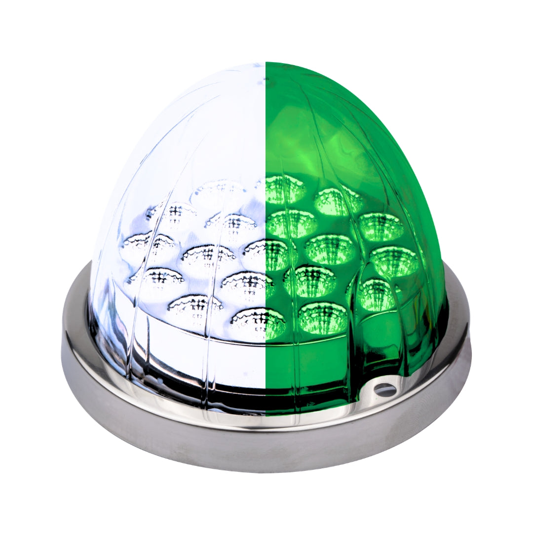 LOADED Series Dual-Color White To Green 19 LED 3.5" Watermelon Light