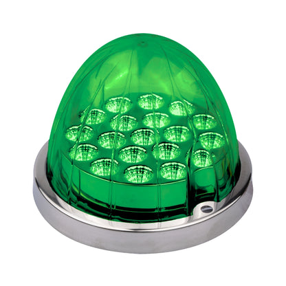 LOADED Series Dual-Color White To Green 19 LED 3.5" Watermelon Light