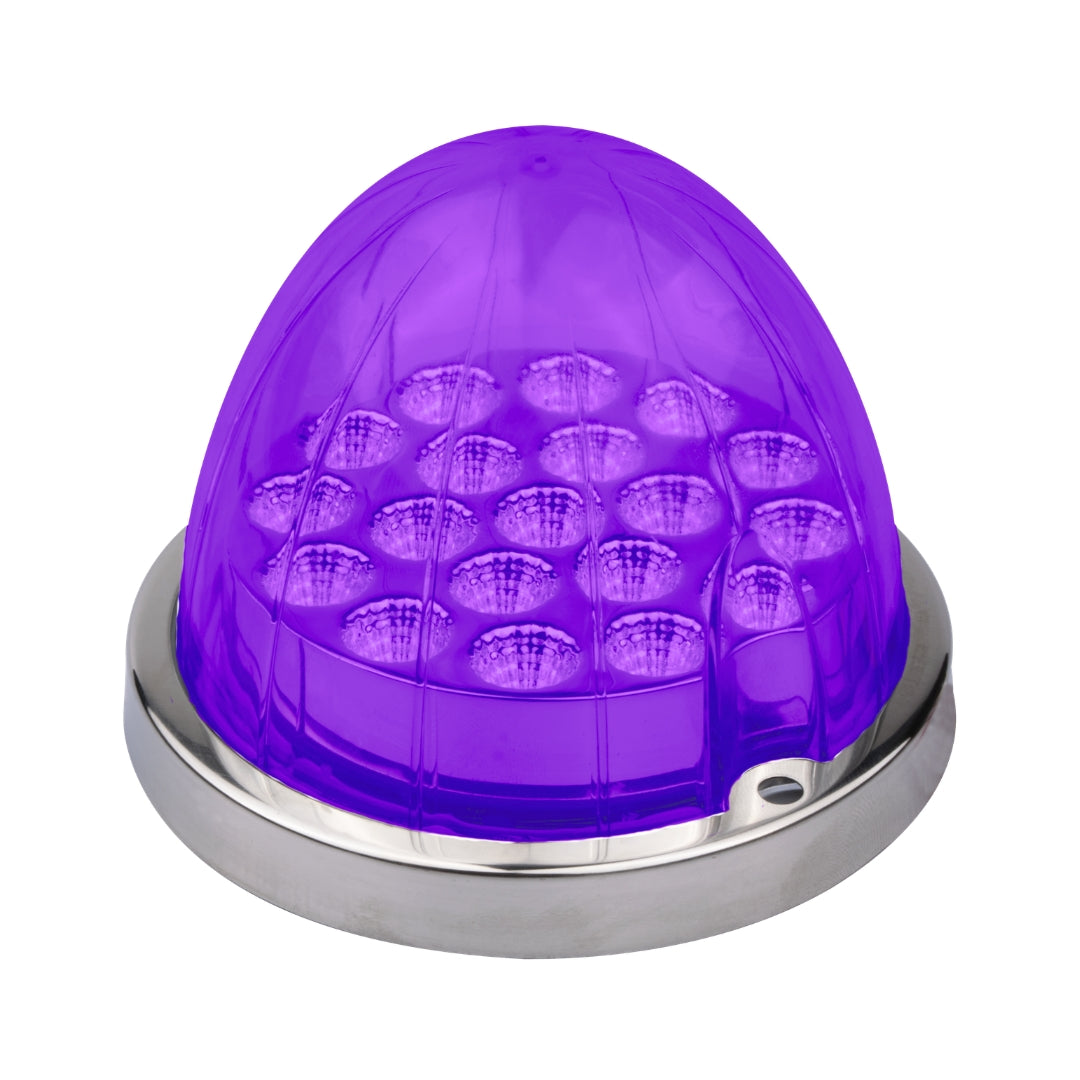 LOADED Series Dual-Color White To Purple 19 LED 3.5" Watermelon Light
