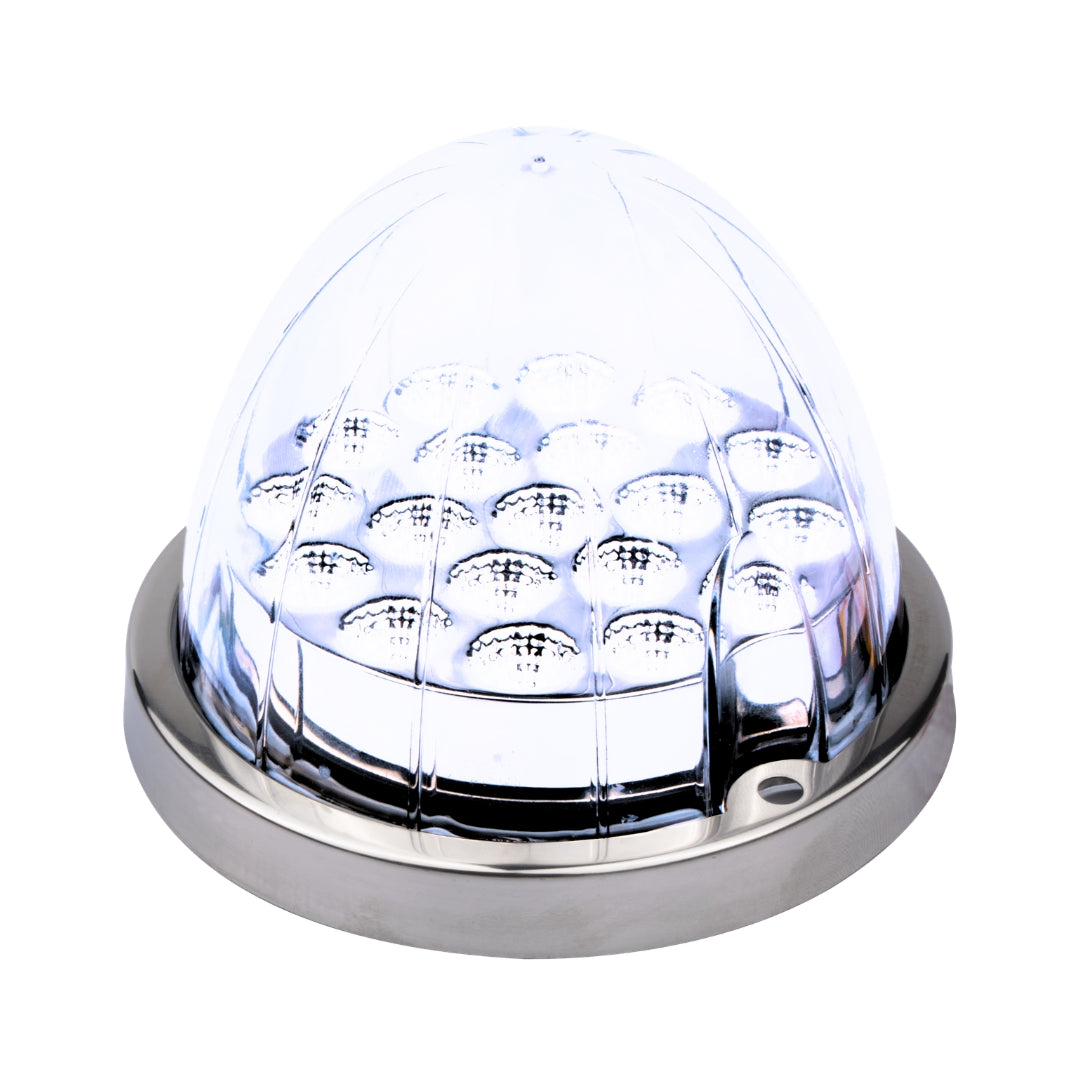 LOADED Series Dual-Color White To Purple 19 LED 3.5" Watermelon Light