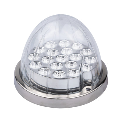 LOADED Series Dual-Color White To Blue 19 LED 3.5" Watermelon Light