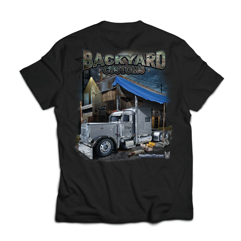 Big Rig Tees Backyard Customs T-Shirt