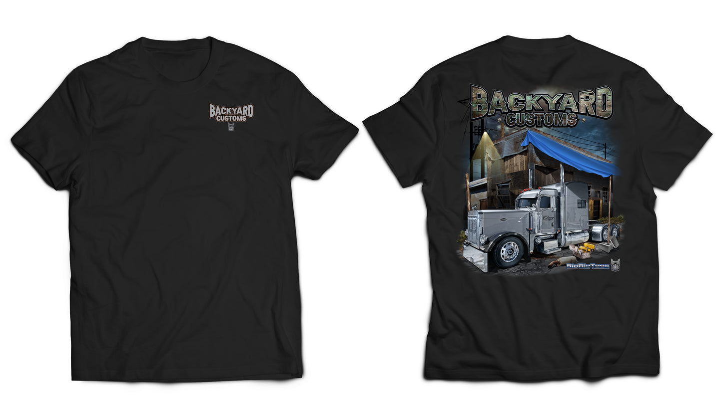 Big Rig Tees Backyard Customs T-Shirt