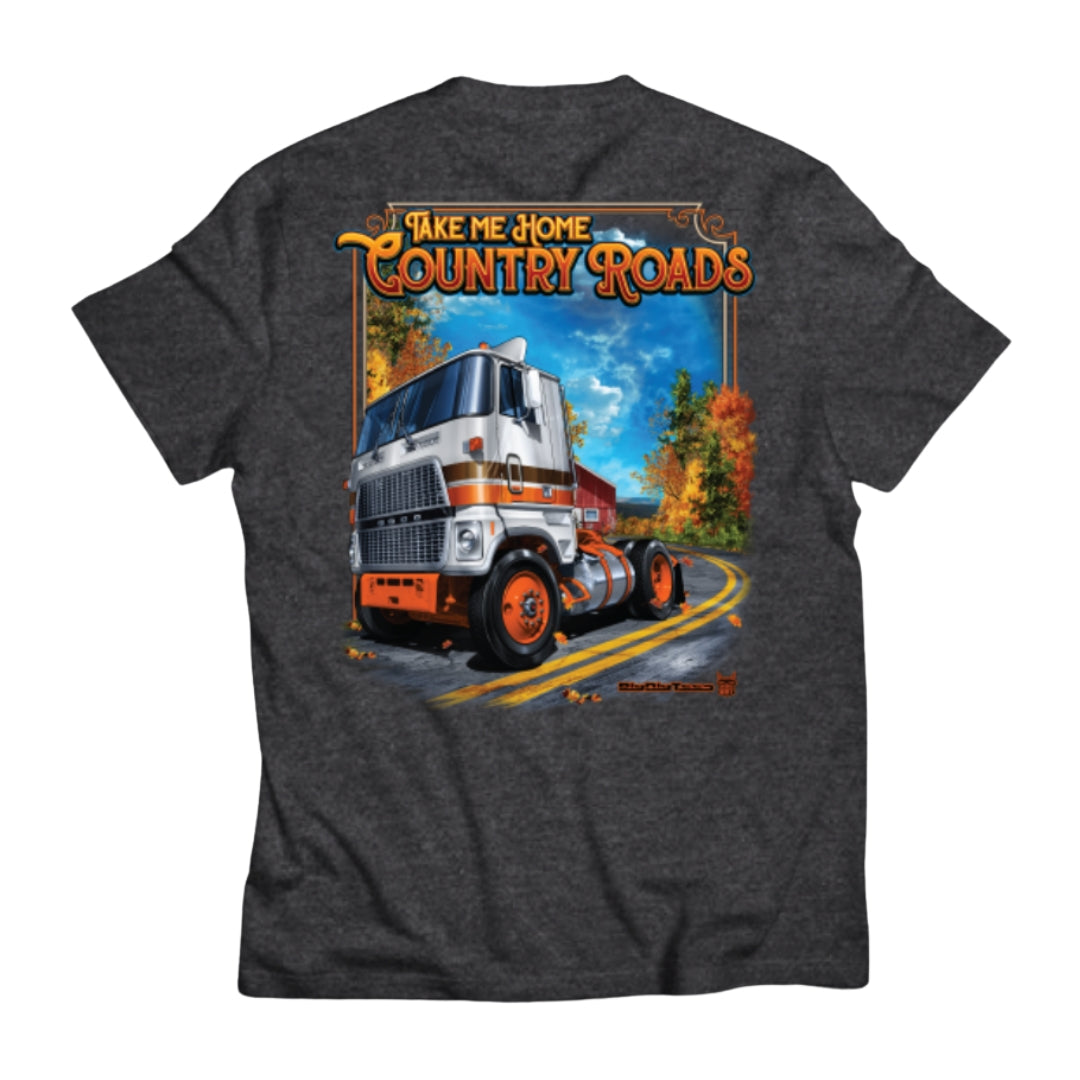 Big Rig Tees Take Me Home Country Roads T-Shirt