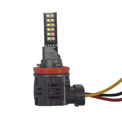 InfinityBEAM Replacement H11 Bulb Dual Color Blue to Red