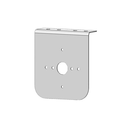 Stainless Steel Light Bracket with Full Radius Corners for 1 Watermelon Light