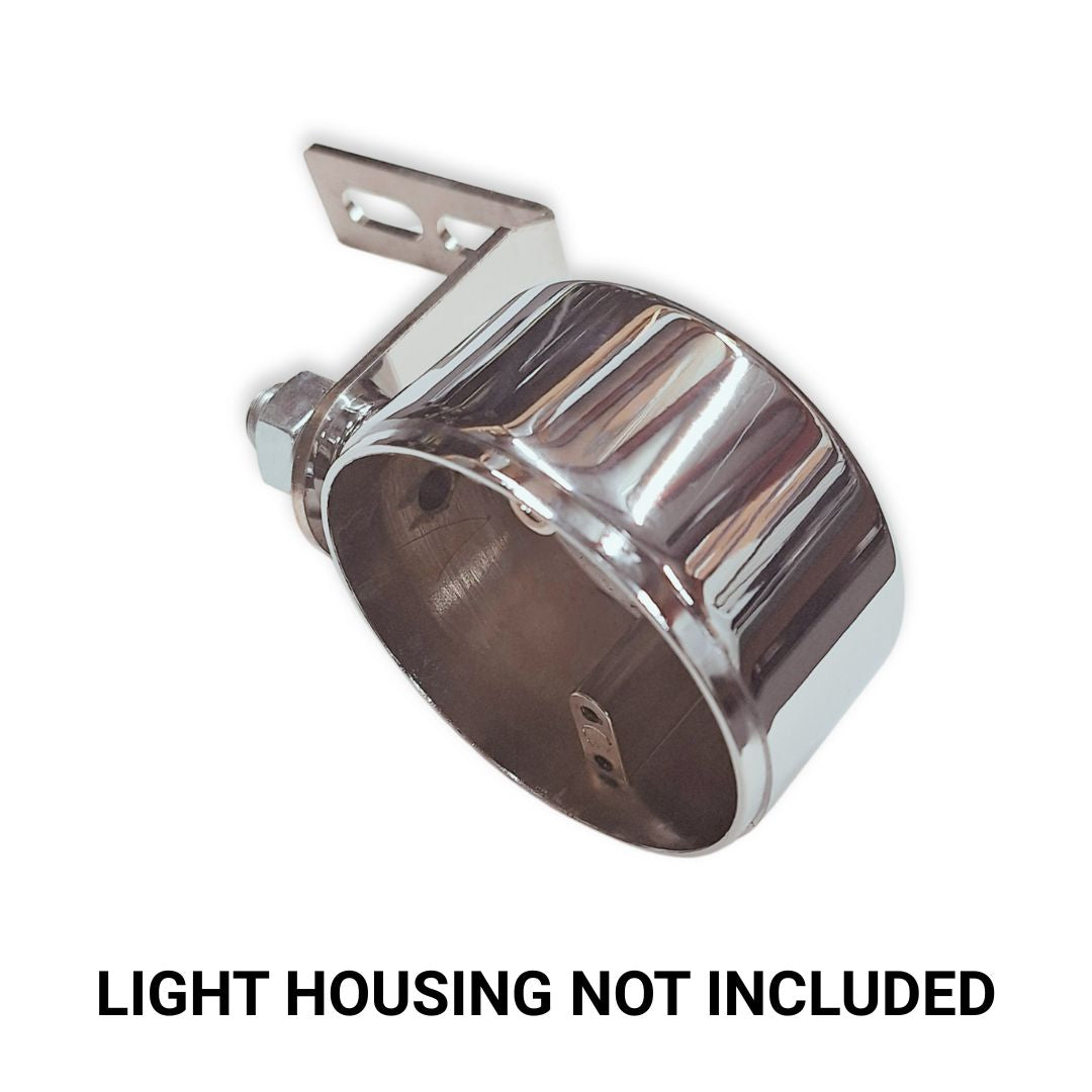 Heavy Duty Stainless Steel 90 Degree Mirror Bracket for Pedestal Light Housing