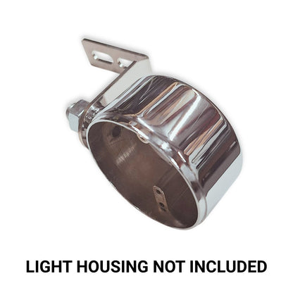 Heavy Duty Stainless Steel 90 Degree Mirror Bracket for Pedestal Light Housing