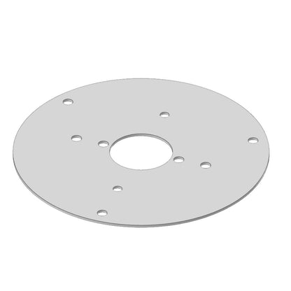 Stainless Steel 4" Sleeper Bunk Watermelon Light Flush Mount Plate