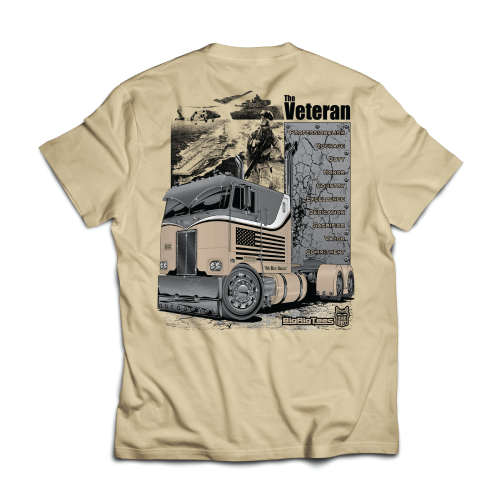 Big Rig Tees The Veteran T-Shirt