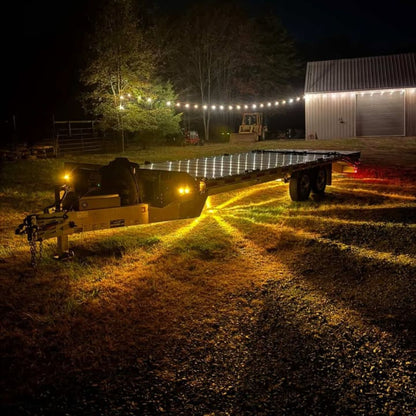 InfinityBEAM Single Color Amber H11 Star Pattern Glass Watermelon Light