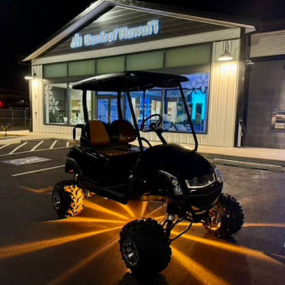 InfinityBEAM Dual Color Green to Amber H11 Star Pattern Glass Watermelon Light