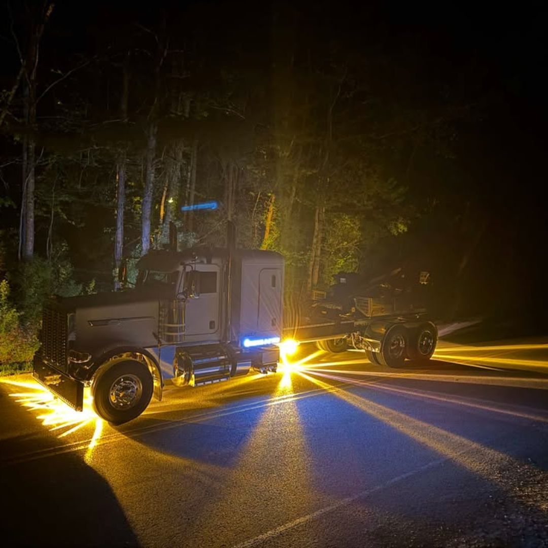 InfinityBEAM Dual Color Blue to Amber H11 Star Pattern Glass