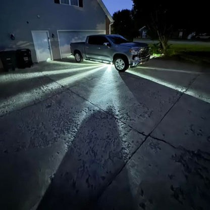 InfinityBEAM Single Color White H11 Star Pattern Glass Watermelon Light