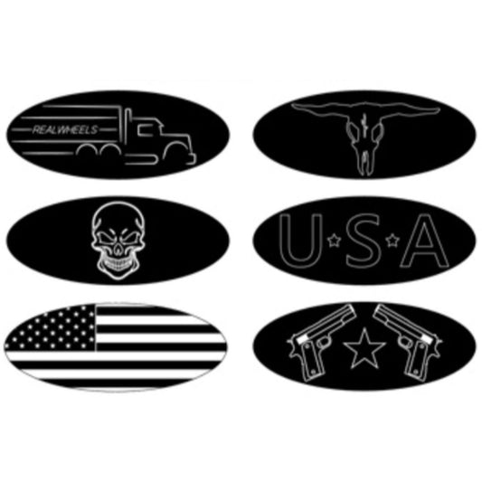 8" RealWheels Shifter Plate Inserts