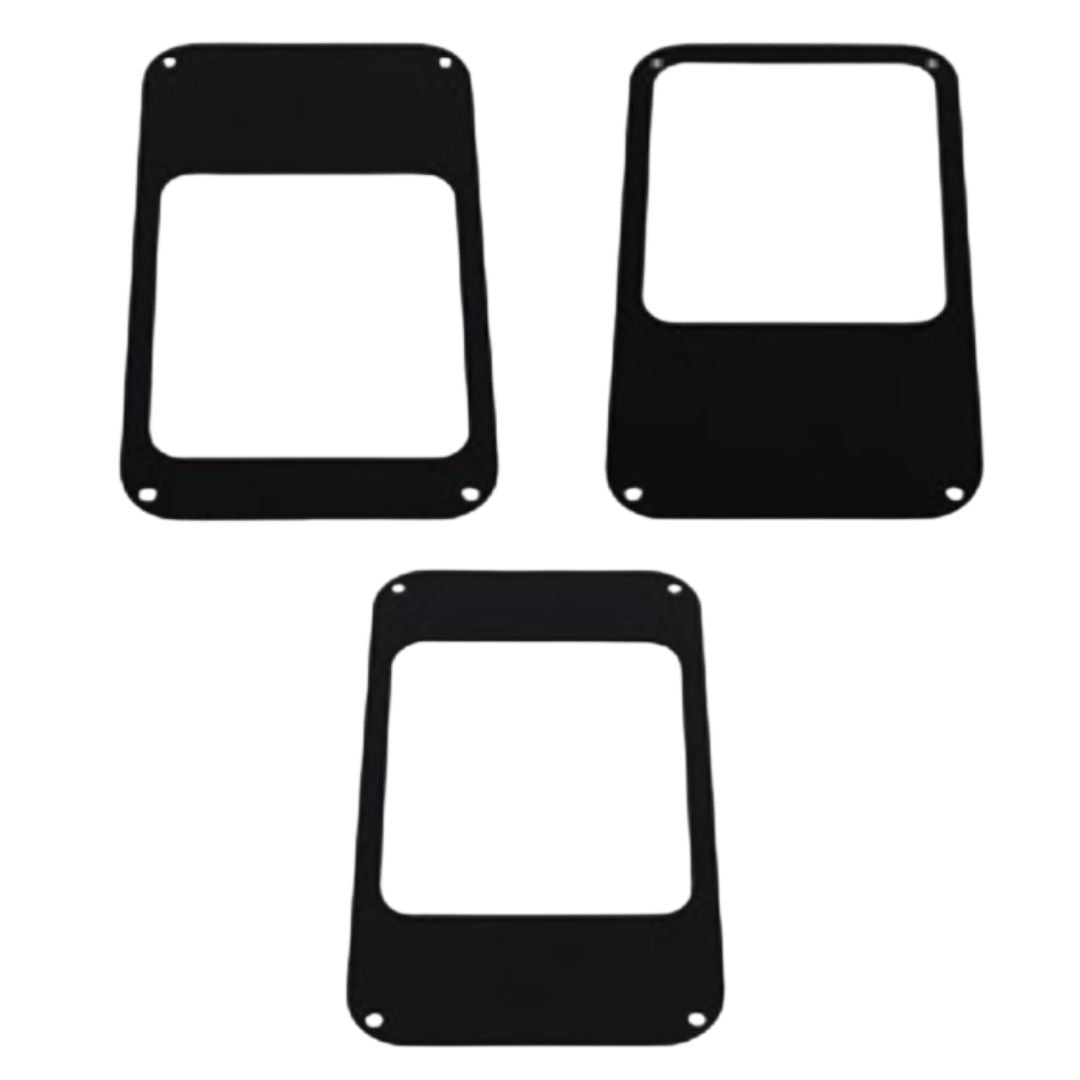 Peterbilt and Kenworth Black Diamond Fine-Cut Billet Universal Shifter Floor Plate