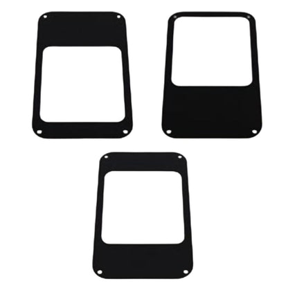 Peterbilt and Kenworth Black Diamond Fine-Cut Billet Universal Shifter Floor Plate