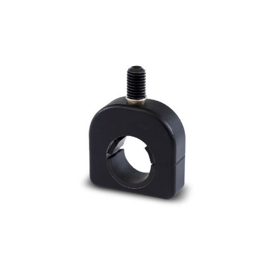 Billet Aluminum Black Powder-Coated Steering Wheel Spinner Clamp