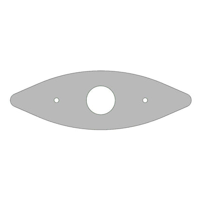 Stainless Steel P1 Style Light Accent Plate