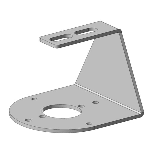 Heavy Duty Stainless Steel Downward Facing Mirror Bracket With 1 Watermelon Light Hole