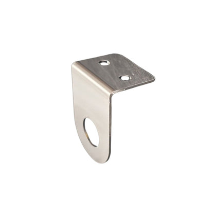 Stainless Steel Light Bracket with Full Radius Bottom and One 3/4" Mounting Hole